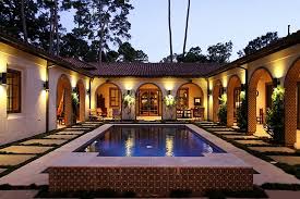 See more ideas about hacienda style, hacienda, mexican decor. Hacienda Style Home Plans With Courtyards Novocom Top
