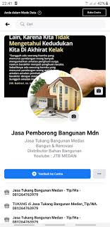 Untuk informasi serta konsultasi renovasi rumah di medan, anda dapat menghubungi kami di kontak yang tertera di website kami. Jasa Tukang Bangunan Medan Jtb Medan