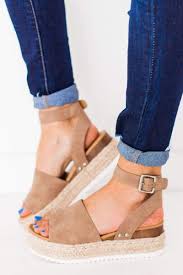 This jute woven high heeled espadrille sandal is the casual modern accent that you've been searching for to add lift. Platform Espadrille Sandals Natural Lucy Avenue