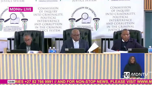 IPID’s Len John tells the #MadlangaCommission that bank records show cash deposits totalling R2.05 million were made into the accounts of Lt-Col Deena Govender and his wife between August 2022 and ...