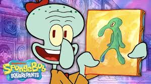 Every Artwork By Squidward Tentacles Spongebob Squarepants Youtube