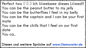 Perfect Two Ich Liiieebeee Dieses Liiieedyou Can Be The