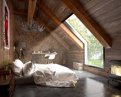 Dans Un Style Woody Cette Chambre S Ouvre Sur L Exterieur Pensez A Melanger Le Bois Et La Chambre Parentale Chaleureuse Decoration Chambre Idee Deco Chambre