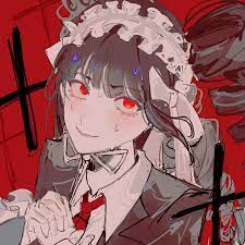 celestia ludenberg, danganronpa: trigger happy havoc, danganronpa (series),  1girl, black jacket, blush, collared shirt, drill hair, grey hair,  hairband, jacket, lolita hairband, long hair, looking up, lotus hu niao  yuan, multicolored hair,