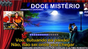 Baixar musica doce misterio leonardo e leandro / foto de. Doce Misterio Leandro E Leonardo Karaoke Youtube