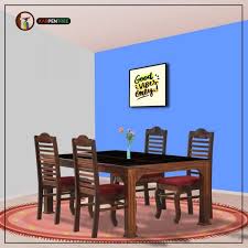 Our range of dining tables with a set of 8 chairs will give everyone plenty of elbow room to spare. Sacra Pure Forest Hard Wood 7 3 5 Feet Table With 8 Chairs