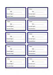 Making the right impression is easy with costco business printing. English Worksheets Make Your Own Business Cards