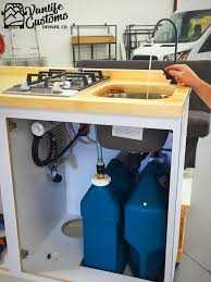 camper van diy sink and water system