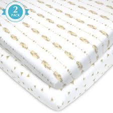 American Baby Co Cotton Jersey Knit Fitted Mini Crib Sheet White Walmart Com Mini Crib Sheets Mini Crib Crib Sheets
