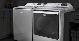 In addition, there is an array of washer and dryer pedestals. Washers Dryers Maytag