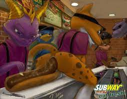 A classic: Spyro Works At Subway : r/mrpresidentthebutton