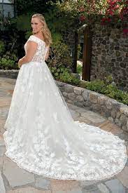 2361 Anabelle Casablanca Available At Lulu S Bridal Boutique Lulu S Bridal Dallas Wedding Dresses Embroidered Lace Wedding Dress Spring Wedding Dress
