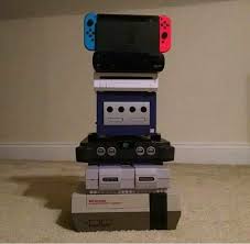 By Standing On The Shoulders Of Giants Nintendo Systems Video Games Funny Retro Video Games