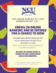 Do you have credit union internet banking? Naheola Credit Union Photos Facebook