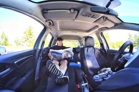 Chillin In My Honda Fit In Refresh Mode My Mobile Man Cave Honda Fit Honda Jazz Honda