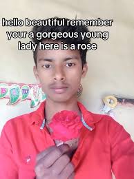 Indian Guy with A Rose