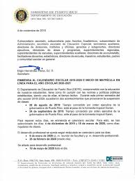 Imprime o descarga el calendario de puerto rico año 2021 en formato pdf, jpg o excel haciendo clic en los siguientes botones. Calendario Escolar 2020 Al 2021 Puerto Rico