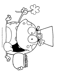 Free printable toad coloring pages. Leprechaun Toad Coloring Page Free Printable Pdf From Primarygames