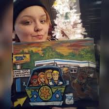 Scooby Doo Painting Inspired by Olympic Broil