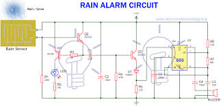 This mobile sensor can be used to avoid the use of mobile • the circuit is able to detect all forms of mobile phone activity even when it is in silent mode. Rain Alarm Circuit Snow Water And Rain Detector Project