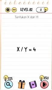 Jawabannya adalah 10+15+10+15+4+4 = 58. Kunci Jawaban Brain Test Level 81 90 Lengkap Dengan Gambar