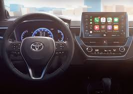 Hd Wallpaper Toyota Corolla Hatchback 4k 2019 Cars Technology Vehicle Interior Wallpaper Flare