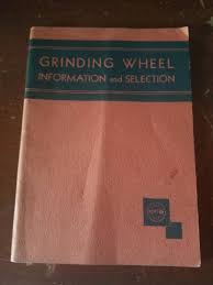 Norton Grinding Wheel Information And Selection Buying Guide Grinder Manual Worcester Massachusetts Booklet