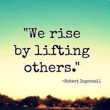 I hope this quote helps you out and i hope this message seeps into your heart. We Rise By Lifting Others Our Wild Woman Sisterhood Facebook