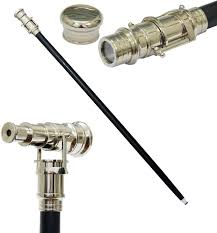 Their popularity continued through the golden. 5moonsun5 S Vintage Brass Handle Victorian Telescope Head Fold Able Steampunk Accessories Wooden Walking Stick Cane For Men And Women Chrome Finish 5moonsun5