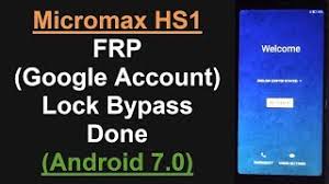 Oct 01, 2013 · unlock the pattern lock of all micromax canvas smartphone through hard reset. Micromax Hs1 Frp Lock Remove Done Mobile Solution Point