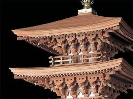 Oldtime Rakuten Global Market Made Of Fragrant Wood Architectural Model 1 36 Muro Ji Temple Five S Architecture Model Japan Architecture Architecture Old