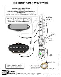 Neck and middle in parallel and middle and bridge in parallel. Seymour Duncan Telecaster Wiring Diagram Seymour Duncan