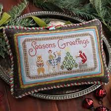 We have almost everything on ebay. Cross Stitch Corner Blue Flower Holiday Card 2020
