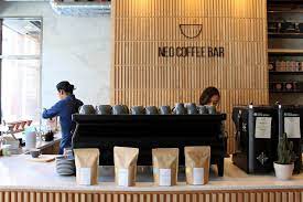 In Toronto Neo Coffee Bar Makes Coffee Beautiful Japanese Coffee Shop Coffee Bar Coffee Shop Design