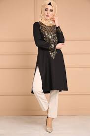 Yeni Urun Pul Payetli Tunik Siyah Urun Kodu Msw8271 64 90 Tl Musluman Modasi Basortusu Modasi Turban Kiyafetler