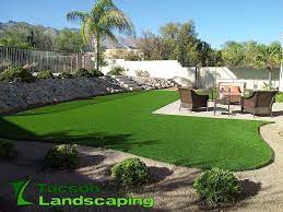 Synthetic grass blades are inserted into the backing in rows through a tufting machine, which is basically a huge sewing machine with synthetic grass can be created with many colors, heights, and even shapes. Why You Should Consider Artificial Grass Part 1 Tucson Professional Landscaping