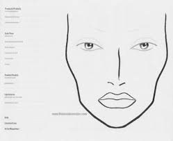 Becoming A Makeup Artist Free Roxy Makeup Face Charts