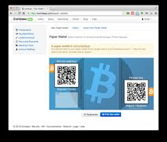 Use Coinbase To Export Your Bitcoins To A Paper Wallet