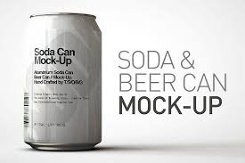 Soda Can Beer Can Mock Up 1 By Tsobg On Creativemarket Beer Can Beer Soda Can