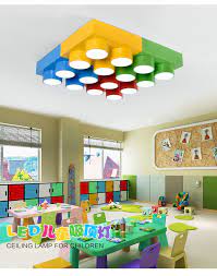 Descubra a melhor gama em armaduras led na brico depôt. New Creative Lego Lights Led Building Blocks Kindergarten Cartoon Hall Amusement Park Color Classroom Ceiling Chandelier Ceiling Lights Aliexpress