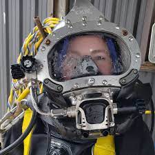Pin By Shane L On Scuba Hardhat Diving Diver Hard Hats