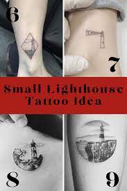 Flying birds and lighthouse tattoo. 25 Lighthouse Tattoo Ideas Meaning Tattooglee