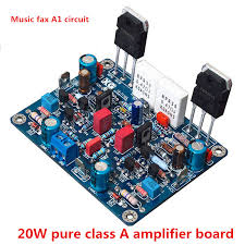 For circuit buffers, drivers, and booster use multiple transistors and other components (can be seen. Music Fax A1 Circuit 20w On 5551 5401 2sa1941 2sc5198 Pure Class A Power Amplifier Board Power Amplifier Board Amplifier Boardamplifier Board Class A Aliexpress