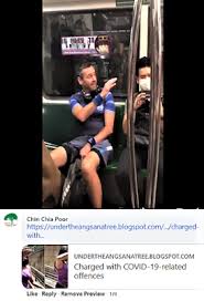 On june 8, phoon presented herself at the court, where she kept saying she is a naval officer withholding a strong professional standing. Under The Angsana Tree May 2020