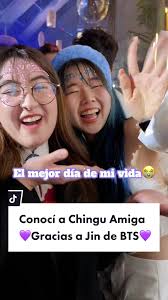 Conocí a Chingu Amiga gracias a Jin de BTS y a ustedes mis chingus  😭💜@chinguamiga @bts_official_bighit @betsydoodles @aaronjandette  @valerycacid @celislachina #chinguamiga #jin#bts#jinmilitary #jinbts ...
