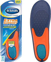 Scholl's® comfort & energy massaging gel® advance insoles. Amazon Com Dr Scholl S Extra Support Insoles Superior Shock Absorption And Reinforced Arch Support For Big Tall Men To Reduce Muscle Fatigue So You Can Stay On Your Feet Longer For Men S