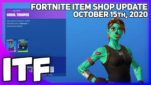 Learn all about them in the patch notes. Fortnite Item Shop Rare Ghoul Trooper Is Back October 15th 2020 Fortnite Battle Royale Youtube