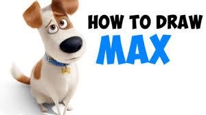 The film tells the gripping tail of a military dog who the title character of max was played by five different belgian malinois pups, but one canine in particular had a breakout performance. How To Draw Max From The Secret Life Of Pets Easy Step By Step Drawing Tutorial How To Draw Step By Step Drawing Tutorials