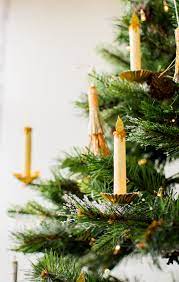 Paper Candle Christmas Tree Ornament - The House That Lars Built