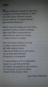Vive X Jose Maria Napoleon Pensamientos Ya Desperte Hasta Manana